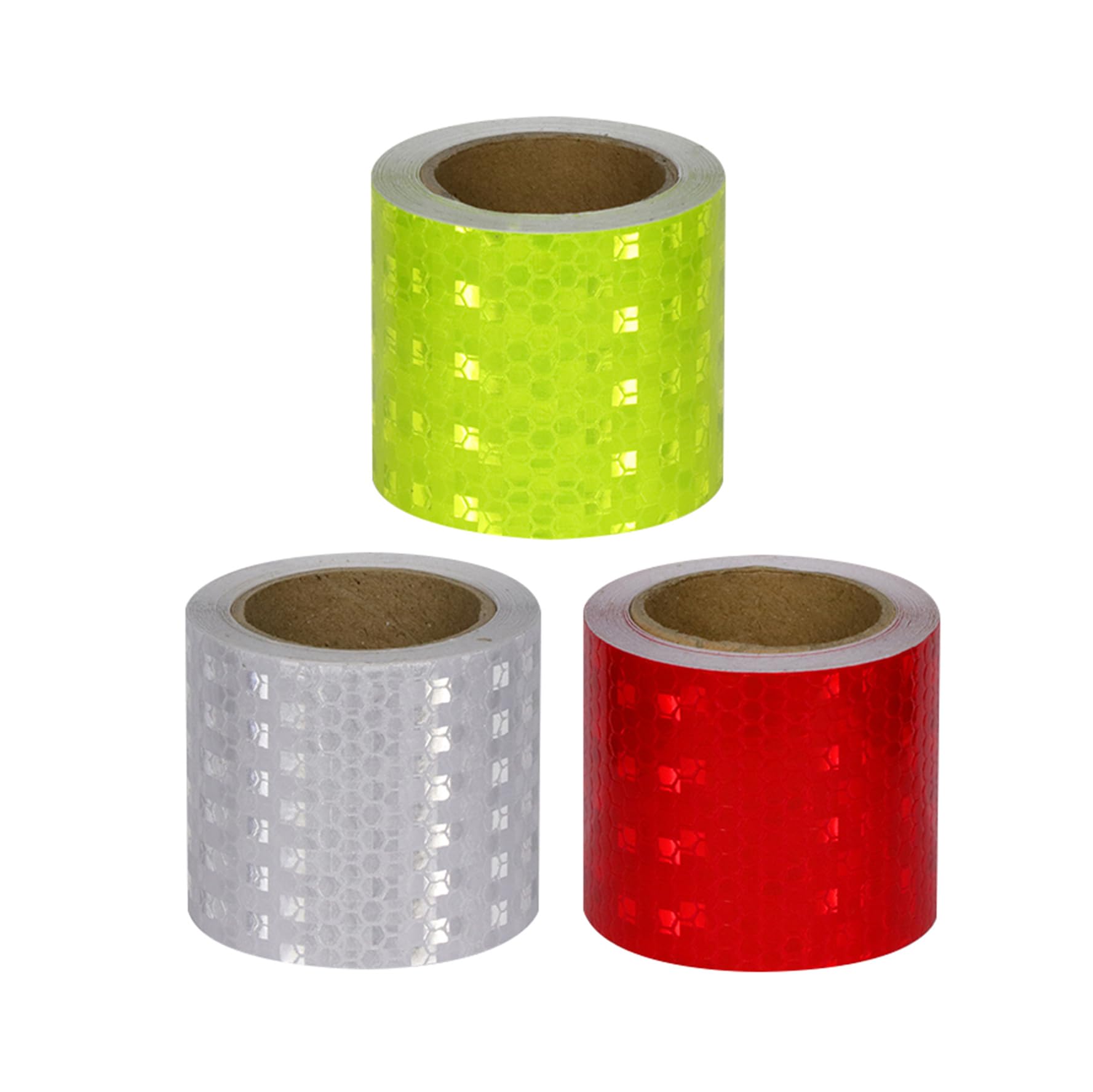 Cinta Reflectante de Seguridad, 3 Rollos de 5 cm x 3 Metros, Impermeable, Adhesiva, for Exteriores, Ropa
