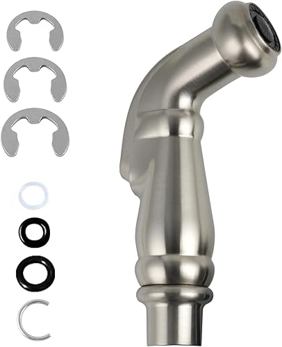 Hygie Rinse Accesorio de Rociador Universal para Fregadero de Cocina para Grifo de Cocina, Cabezal Rociador Lateral de Cocina Compatible con Delta,