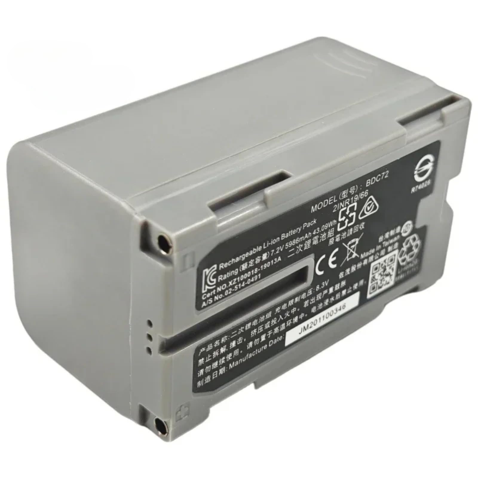 Amazon.com: BDC72 Battery for Topcon OS ES FX101 GM52 Total