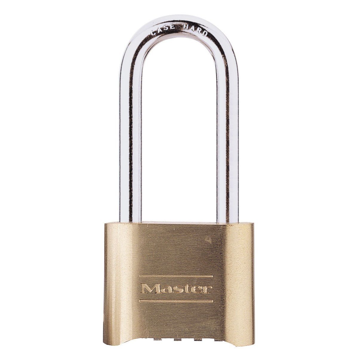 Master Lock Brass Padlock - Long Shackle, Set Your Own Combo -12