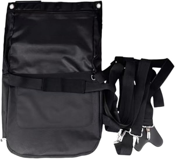 Sac à crottin pour poney, écurie, écurie, couche pour chevaux, sac à déjections équines, 51 cm x 39 cm , Noir , 42 x 38 - 5