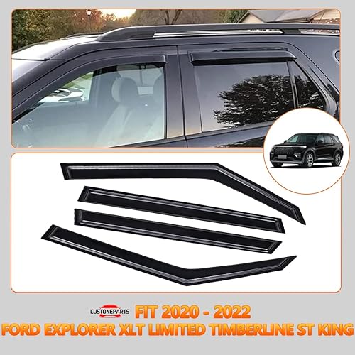 Miniatura 2 de CUSTONEPARTS Juego de 4 piezas para Ford Explorer 2020-2022 XLT Limited Timberline ST King