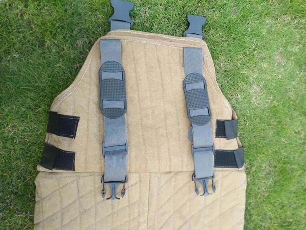 Dog Training Suit,Anti-bite Professional Jumpsuit,Anti-Dog Bite Jumpsuit,Training Dog Bite to Strengthen Safety Clothing(Khaki,Medium)