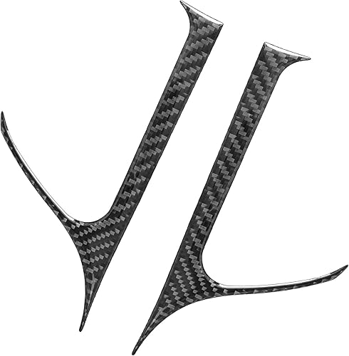 Miniatura 2 de SUNJIKA Compatible con marco de fibra de carbono para consola central interior, marco de navegador, accesorios para Jeep Grand Cherokee 2014 2015