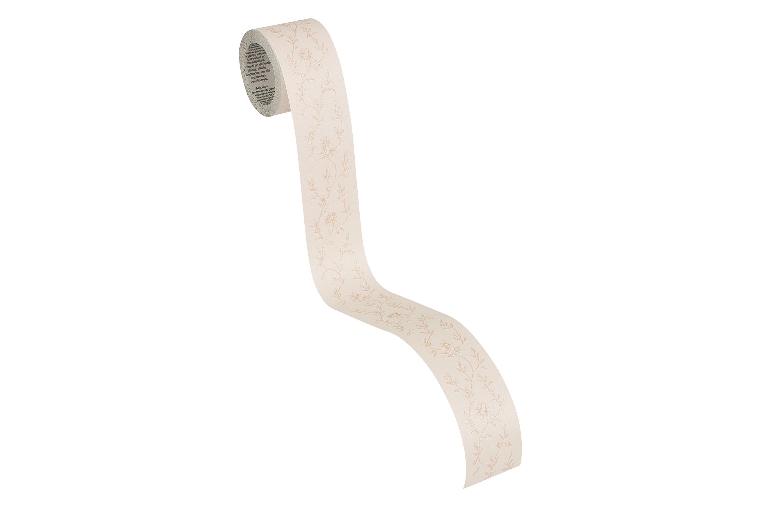 A.S. Création cenefa autoadhesivo Stick Ups 2, beige, 5,00 m x 0,05 m 303001