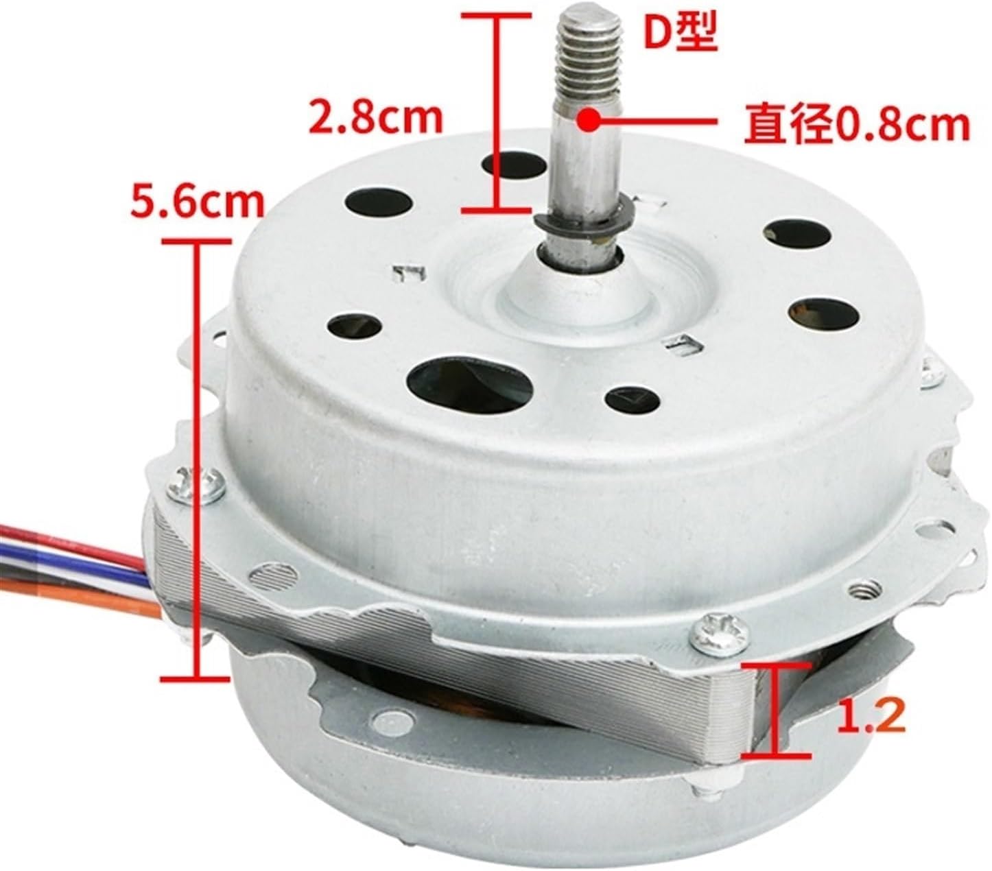 GTPBAO Turner Synchronous KYT30 Rotary Fan Motor KYT5-30 Copper Wire Tower Fan Electric Motor D Shaft Screw Air Conditioning Cabinet Fan Motor Reversible Rotating