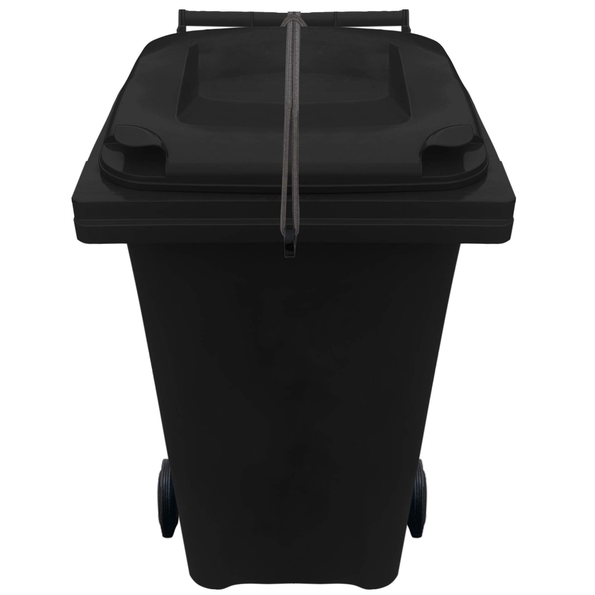 Wheelie Bin Strap Lid Lock - No Drilling - Secure Contents from Spilling - Stop Wind or Vandals Tipping - Easy Fitting (Single bin Pack)