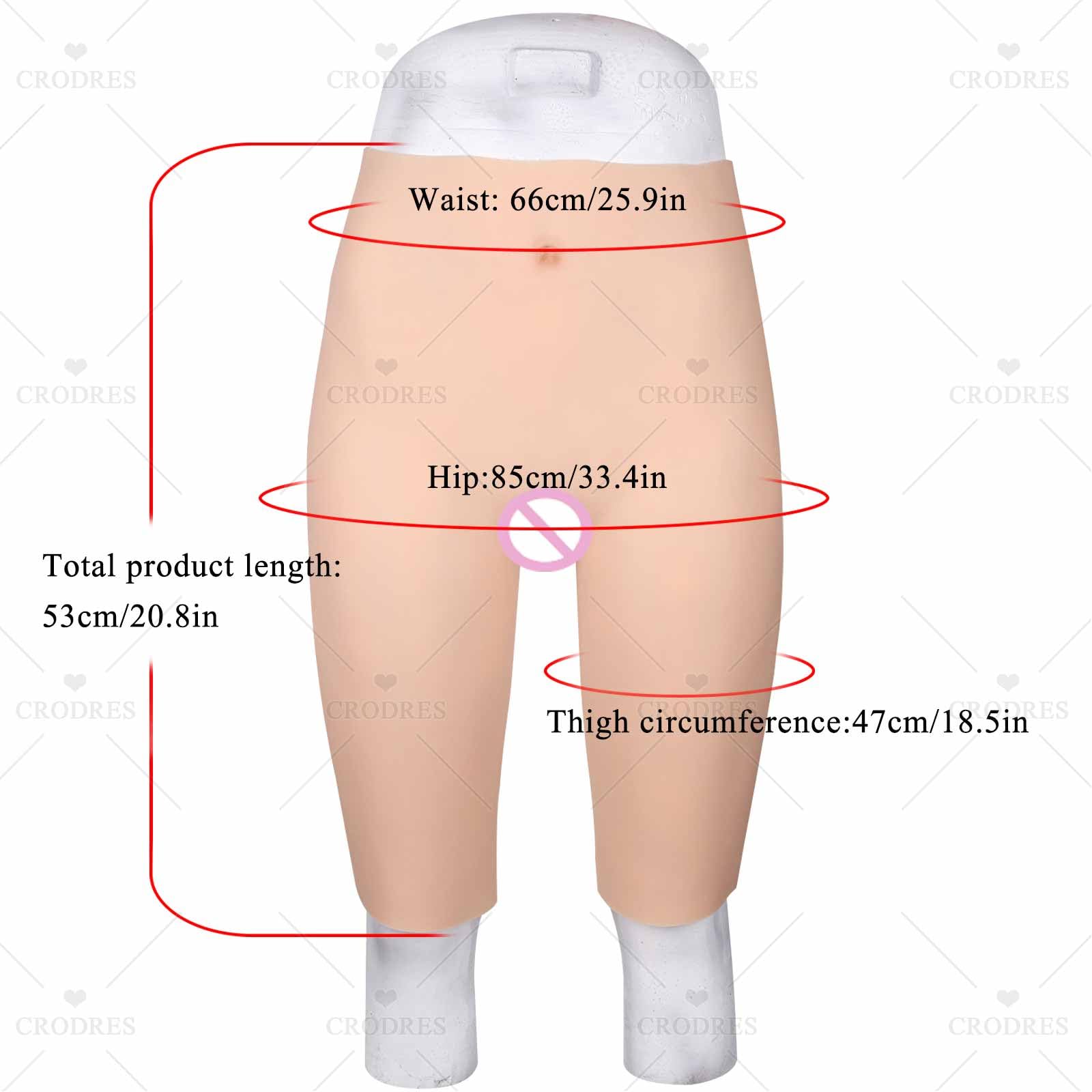 Silikon-Höschen Realistische Sissy-Kunstvagina Boxershorts zum Verstecken Gaff-Höschen Transgender-Unterwäsche für Crossdresser