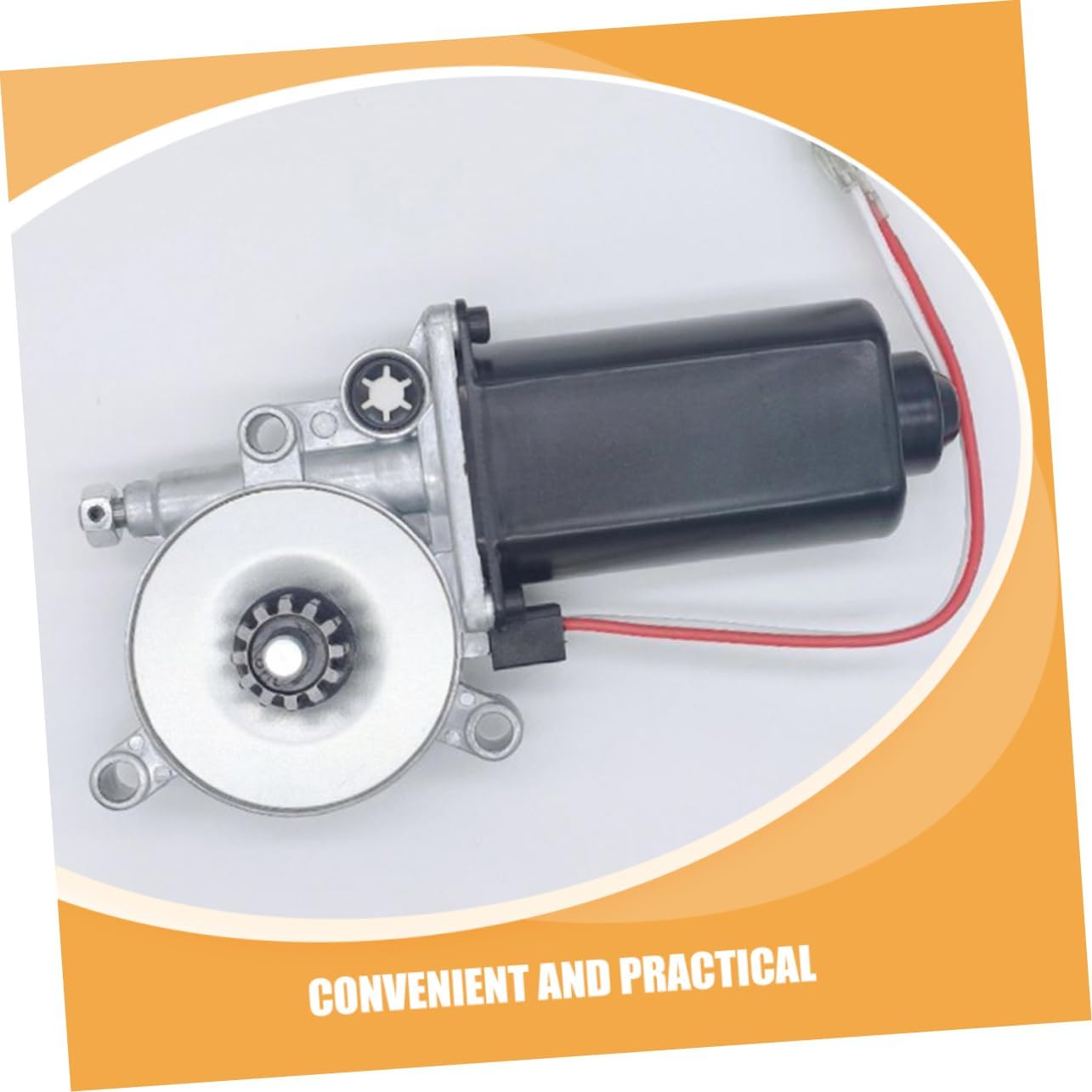 Gatuida Rv Power Awning Motor Replacement for Rv Awnings Easy to Install Connector Smooth for Effortless Extension and Retraction Compatible Various Brands