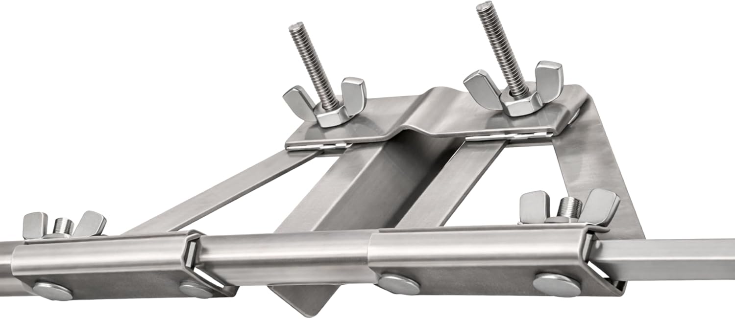 Bon 82-913 Spiked Roller 20" with 13/16" Plastic Spikes and Bracket for Floor Coatings and Epoxy Applications