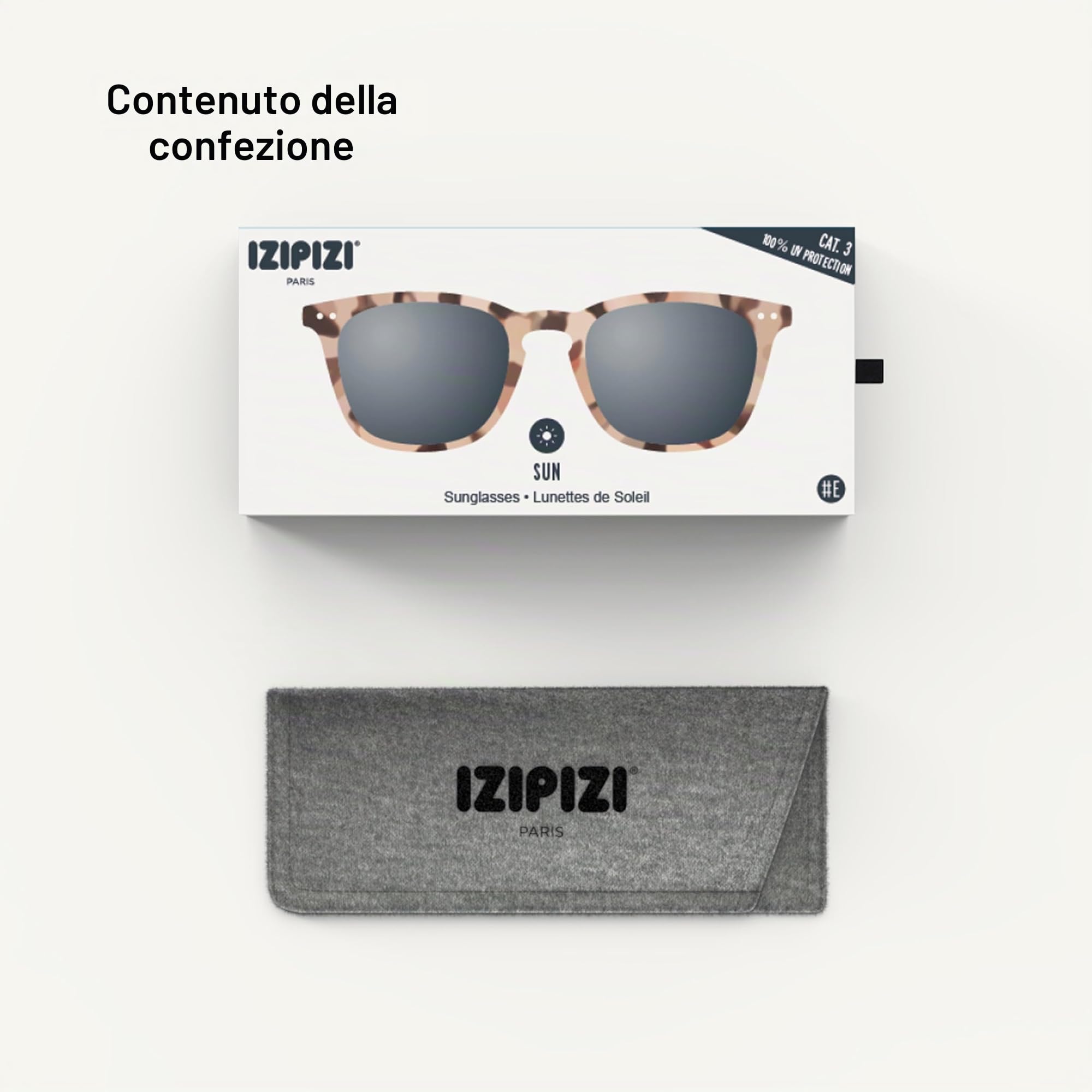 IZIPIPI e Montatura Sole Light Tortoise 0