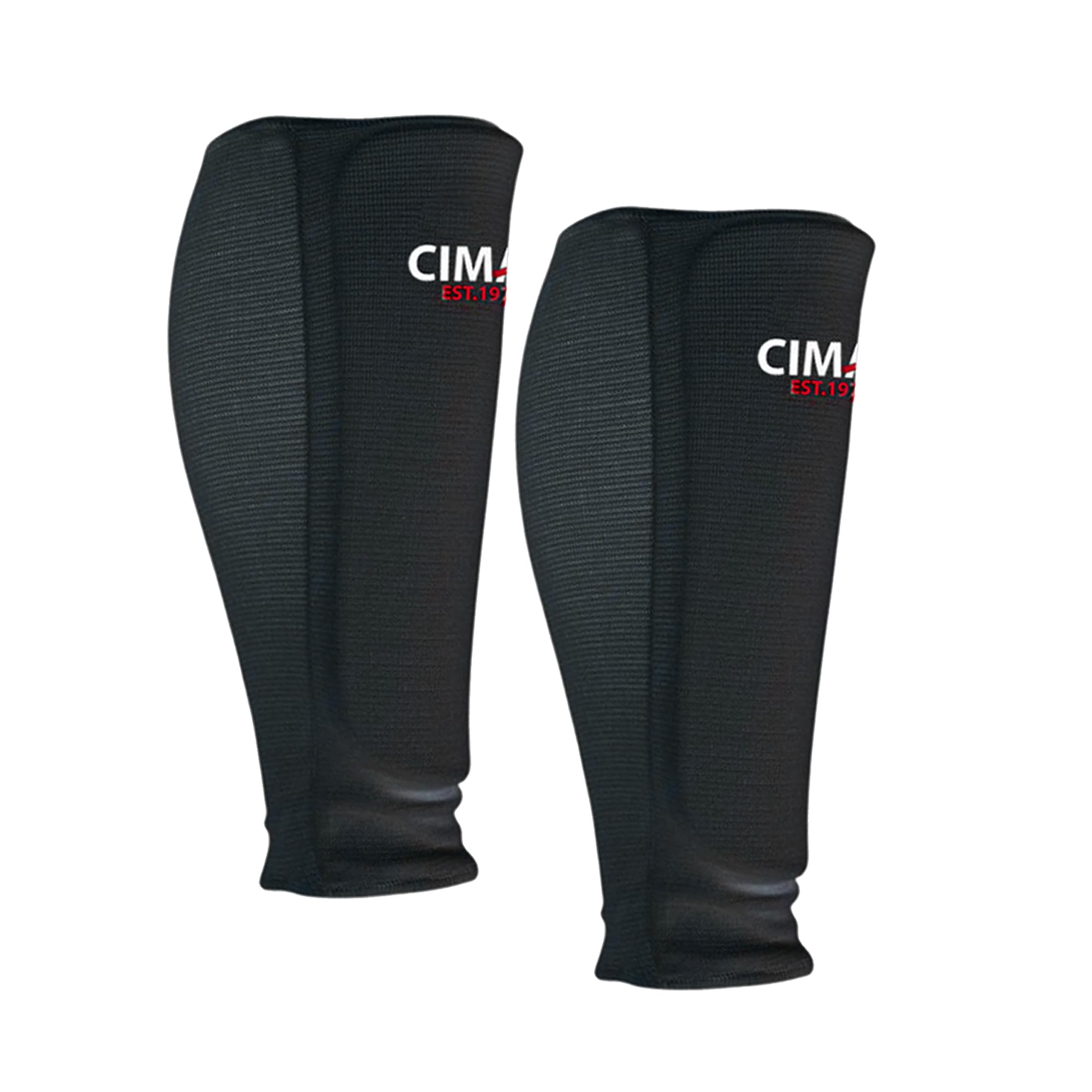 CIMAC Shin/Forearm Guards - Senior Size - Shin Guards with Full-Length Padded Foam, 12mm Thick Padding, Suitable for Karate, Taekwondo, Kickboxing, Training, & Sparring
