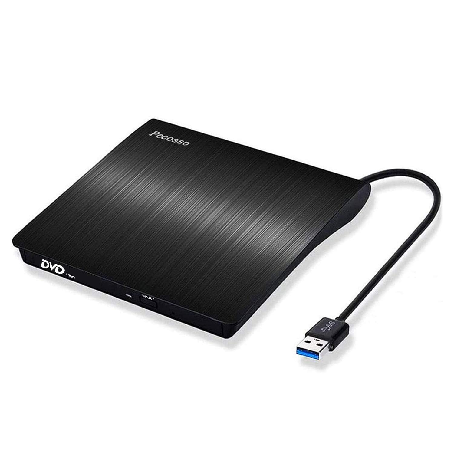 Graveur CD DVD Externe USB 3.0 Solution pour PC sans Lecteur Intégré