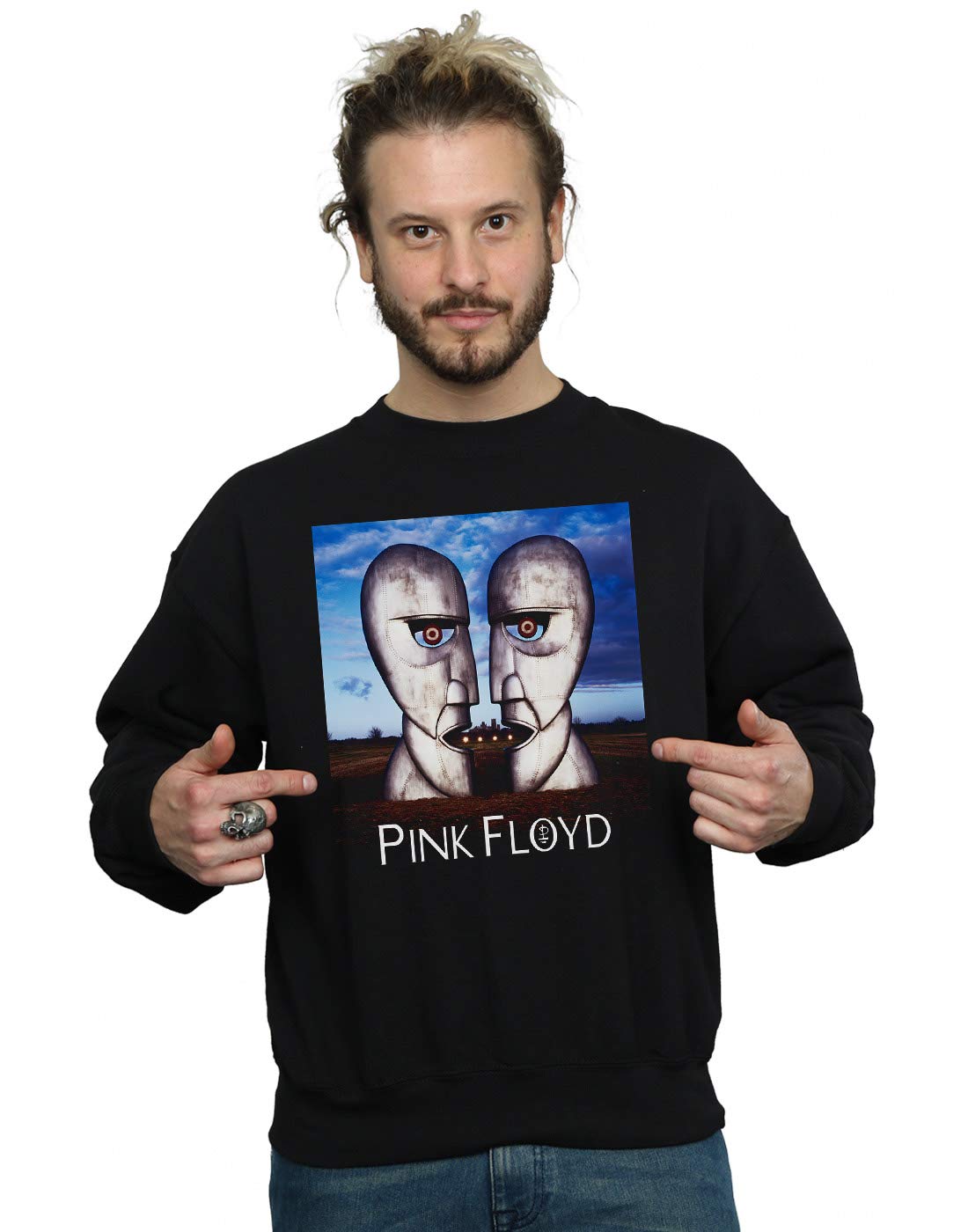 Pink Floyd Men's The Division Bell Sweatshirt Black Large