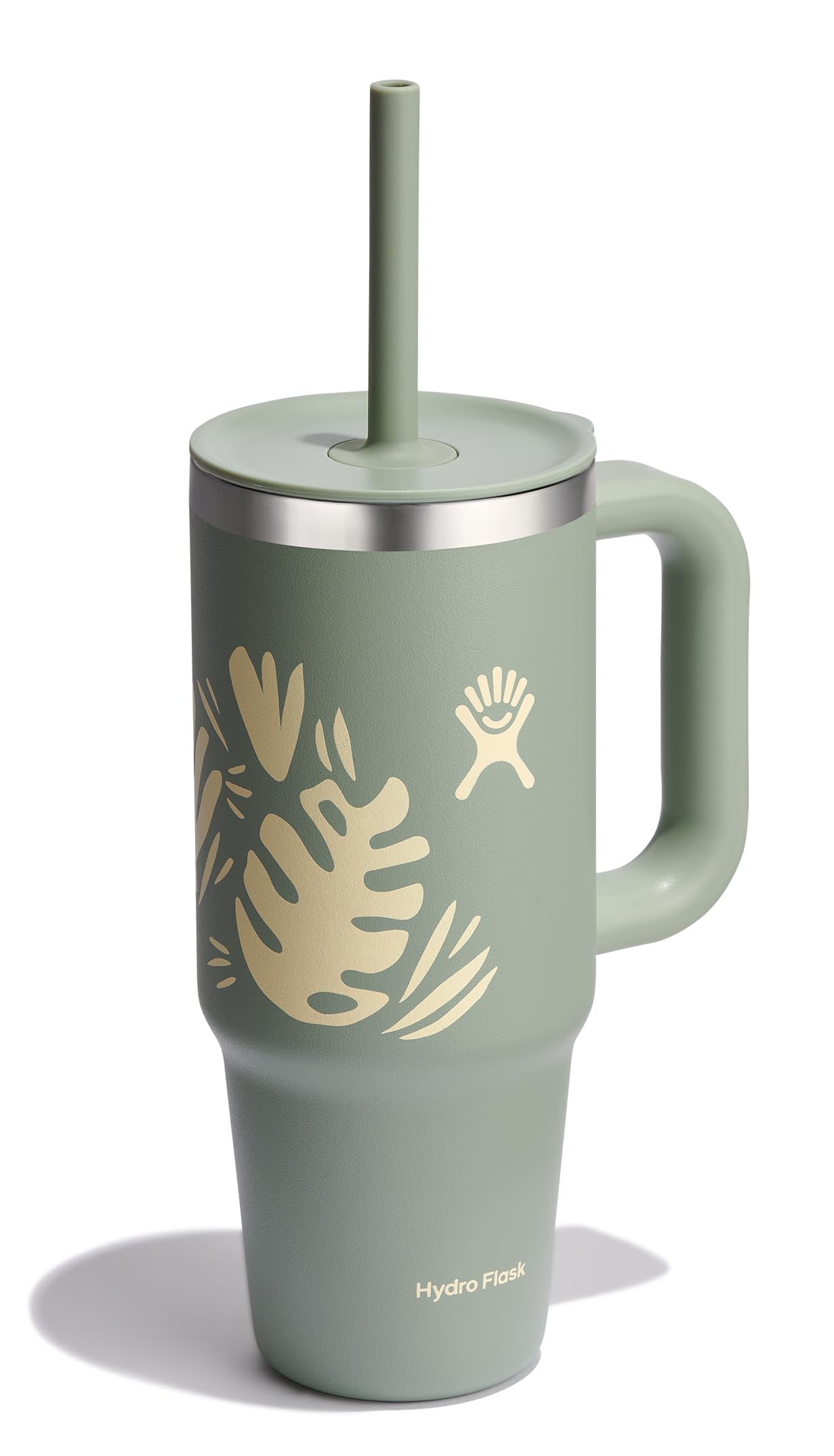 Hydro Flask Reisebecher, Botanical Bliss Agave, 680 ml