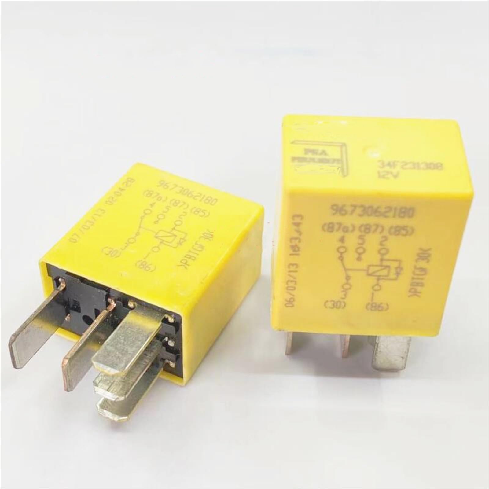 WBNFFUCYU Relay 34F231308 12VDC DC12V 12V 5PIN(5PCS)