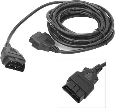 OBD2 Diagnostic Cable 5m 6.4ft OBD2 Connector Extension Cables Full Set OBD2 Car Diagnostic Cable Connector 16 Pin To 16 Pin Diagnostic Tool