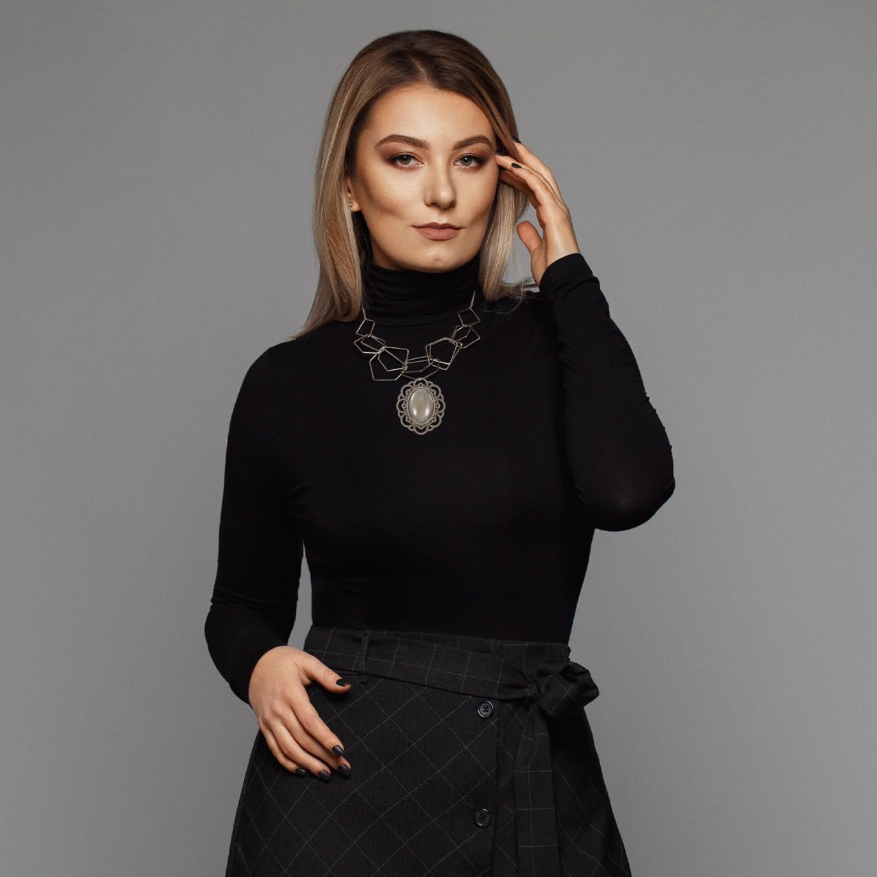 Healifty Vintage Brooch Base Bezels Kit with Dome 1.57X1.25 Inch Copper Pin Back Bottom Holder for DIY Jewelry Making Craft Oval Brooch Findings Tray - Image 5