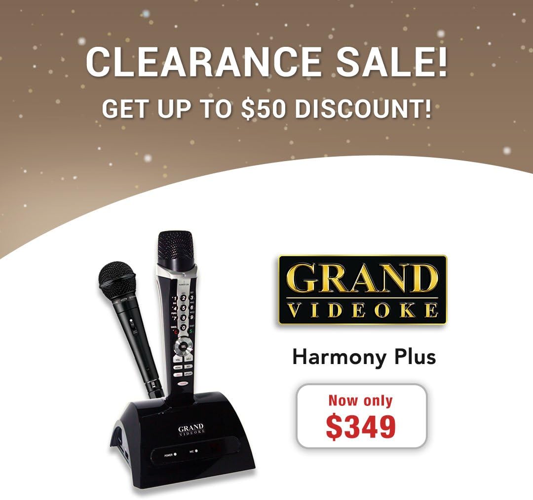 HARMONY PLUS (TKR-361 PLUS) - NOW, WITH MORE THAN 6,000 SONGS!