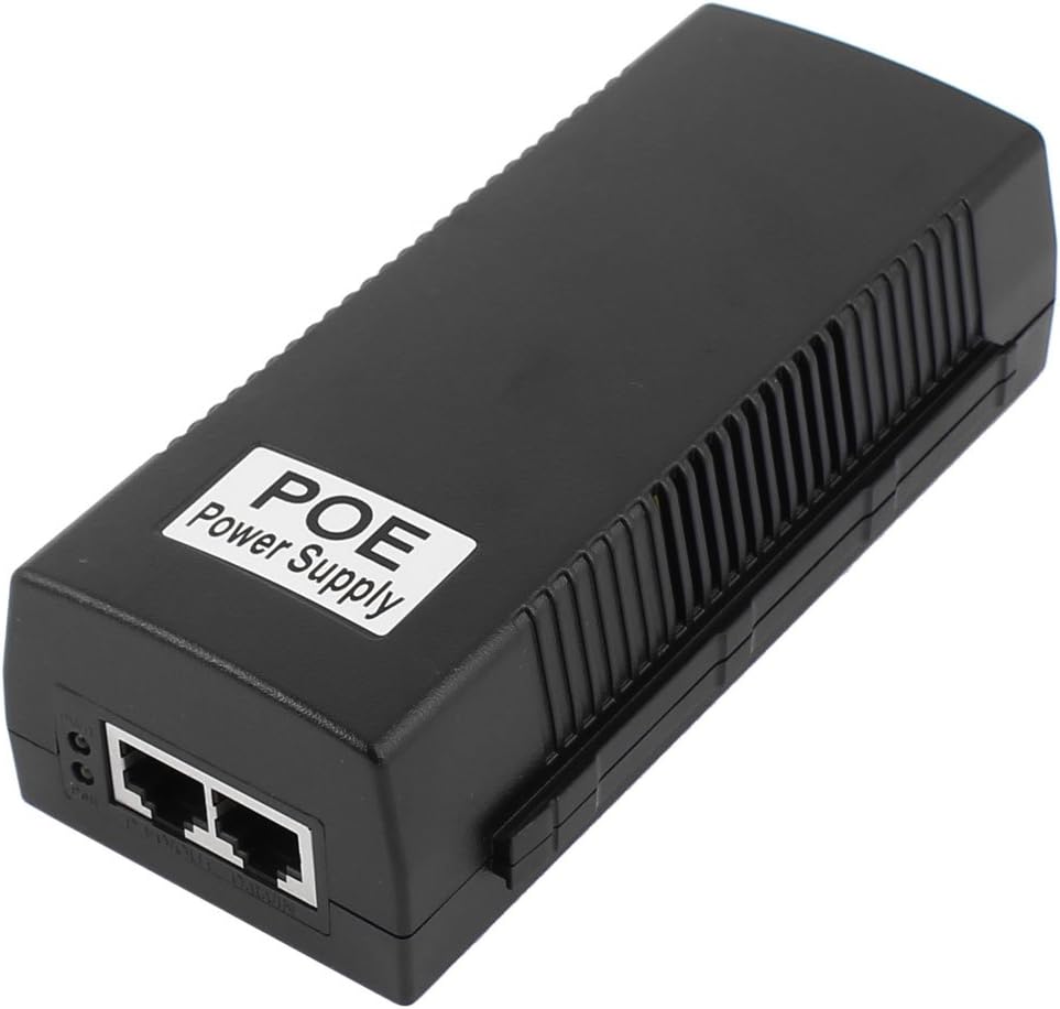 DC 48V 600MA Gigabit POE injector Power Supply over Ethernet Switch Adapter (6506e45f379bdc8ad3ddb50678619e3f)