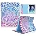 iPad Case, iPad 2/3/4 Case, HAOCOO Folio Stand Smart Full-Body Shockproof Protective Cover Case with Pocket for Card and Smart Pen,Fit iPad 2 iPad 3 iPad 4 Gen (9.7 Inch) (Medallion)
