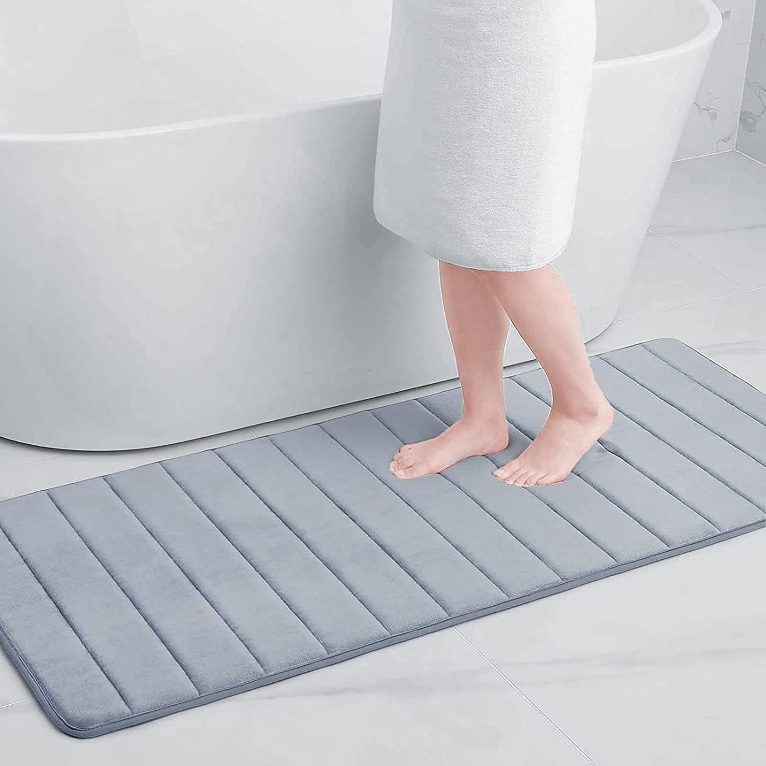 Homaxy ZhiTiao Memory Foam Badteppich