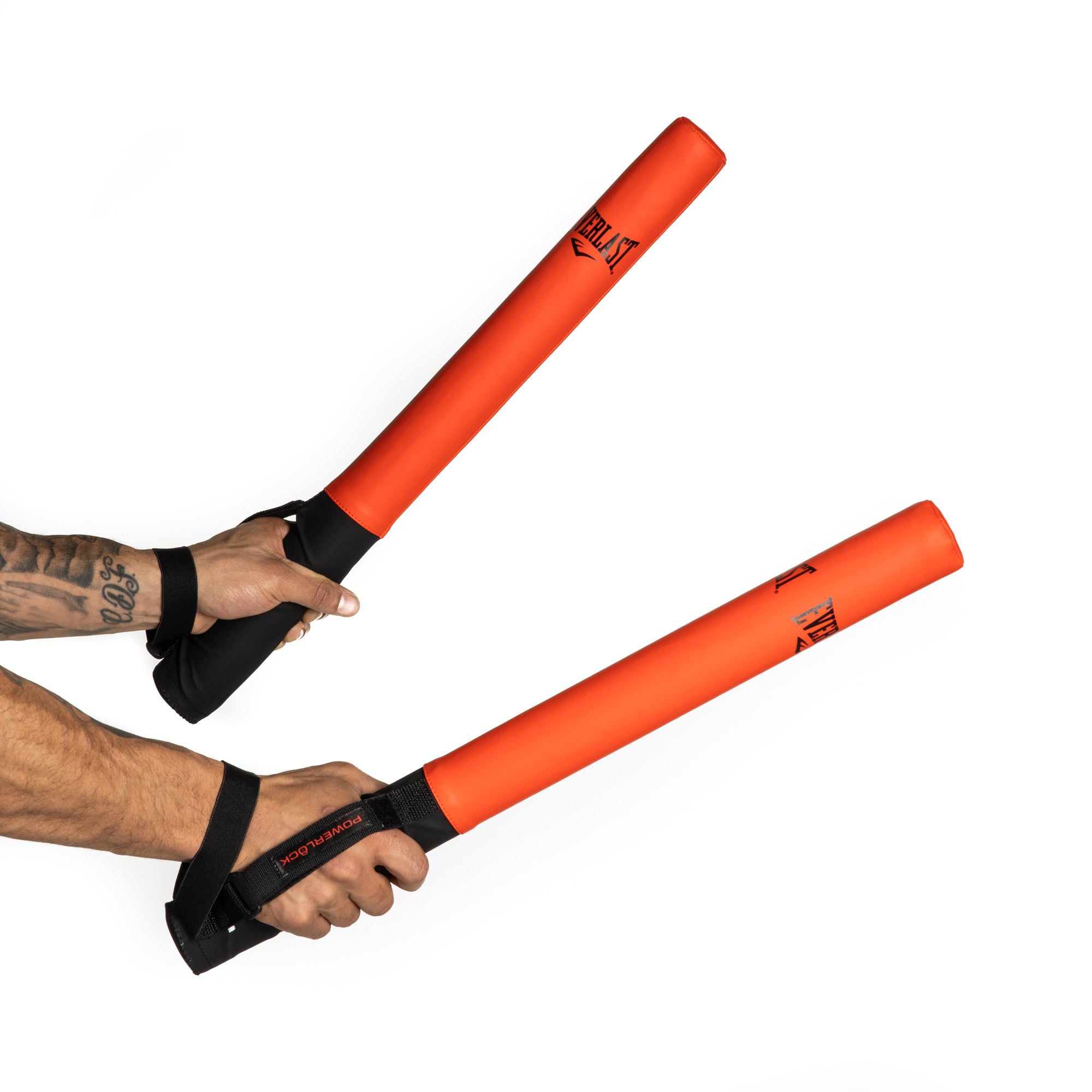 Everlast Powerlock Bâtons d'entraînement Rouge Taille Unique