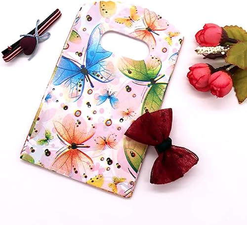 Joyhey 100 bolsas pequeñas de plástico para mercancías de 3.5 x 5.9 pulgadas, bolsas de compras, bolsas de venta al por menor, bolsas de regalo con disponible en Yaxa Peru