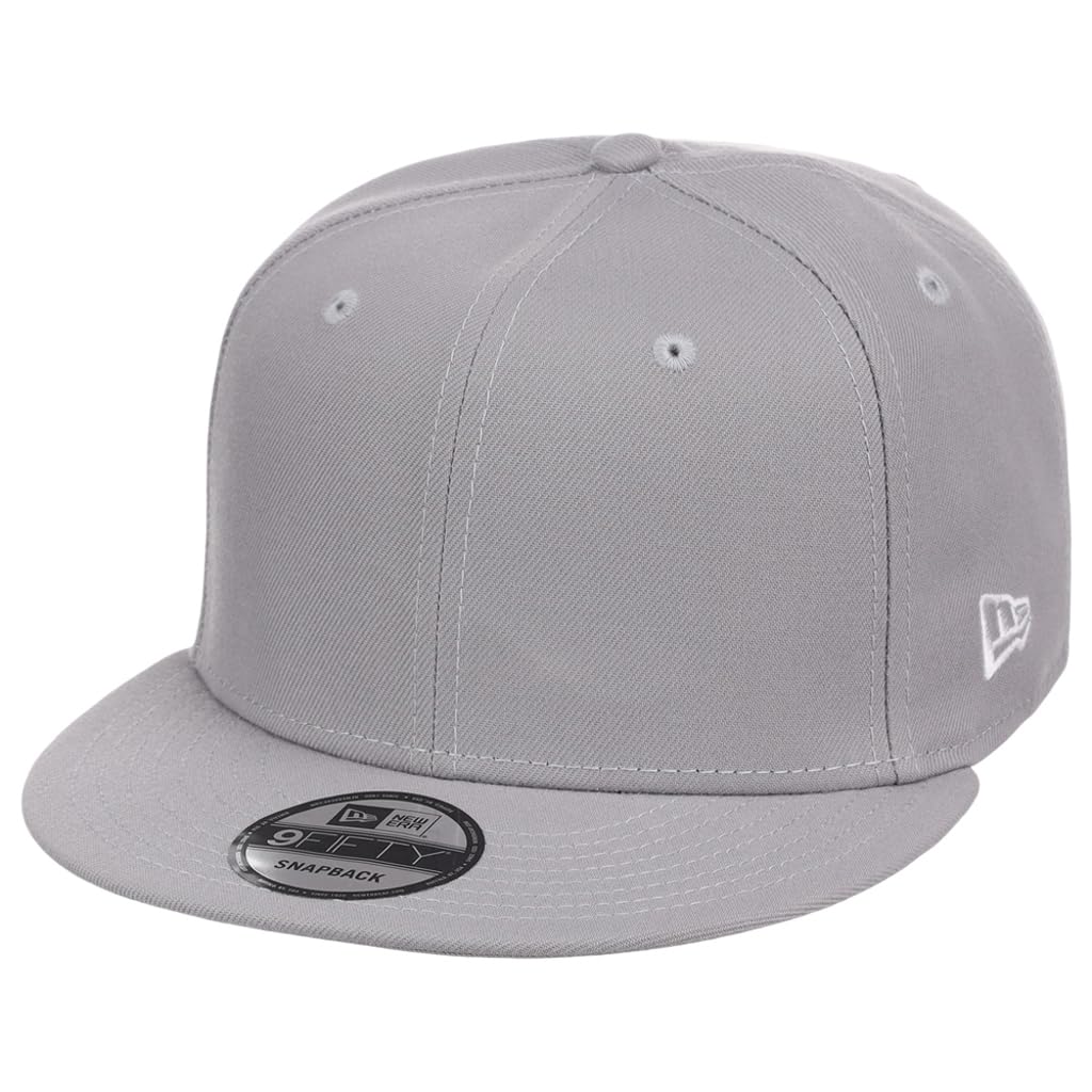 Blank Custom 9FIFTY Adjustable Snapback Cap, Grey