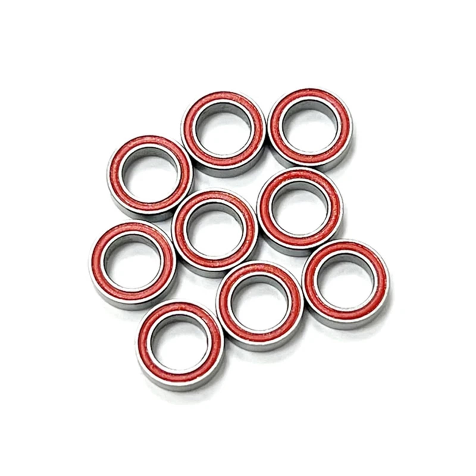 17287 Rodamiento cerámico híbrido 17x28x7 mm ABEC-7 (1 PC) Soportes inferiores y repuestos for bicicletas 17287RS Rodamientos de bolas Si3N4 17287-2RS