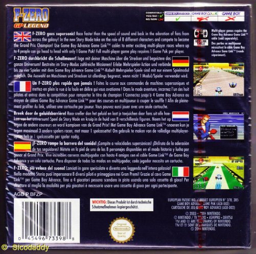 F Zero Gp Legend Game Boy Advance - vue 5