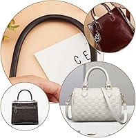 Vista 5 de PH PandaHall 2 piezas de 24.2 pulgadas de cuero para bolso de mano, Negro