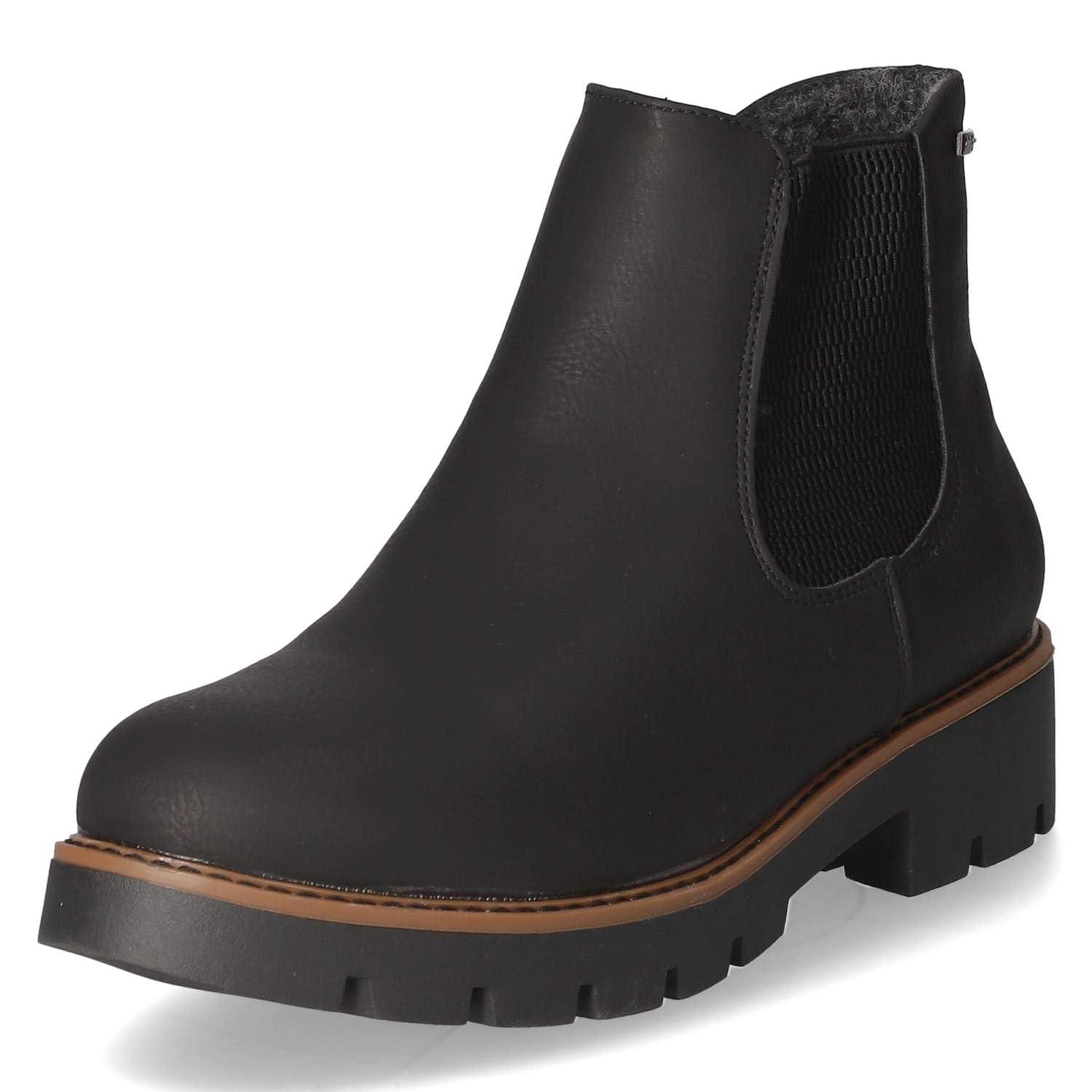 JANE KLAIN Damen Stiefeletten Schwarz Synthetik 39