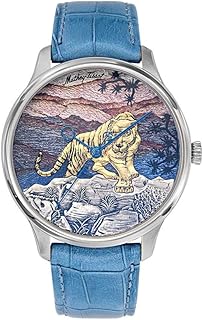 mathey-tissot Swiss Made Edmond Handcrafet Automatic Multicolor Dial Analog Watch for Men - H1886TA-picture-12