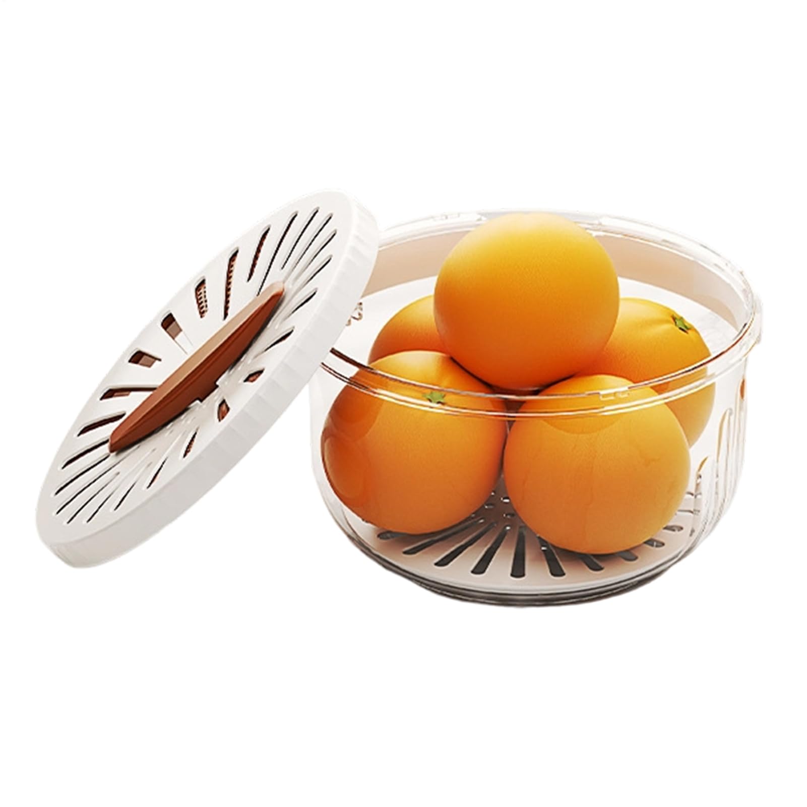 Lave-fruits grand bac multifonction de conservation pour évier