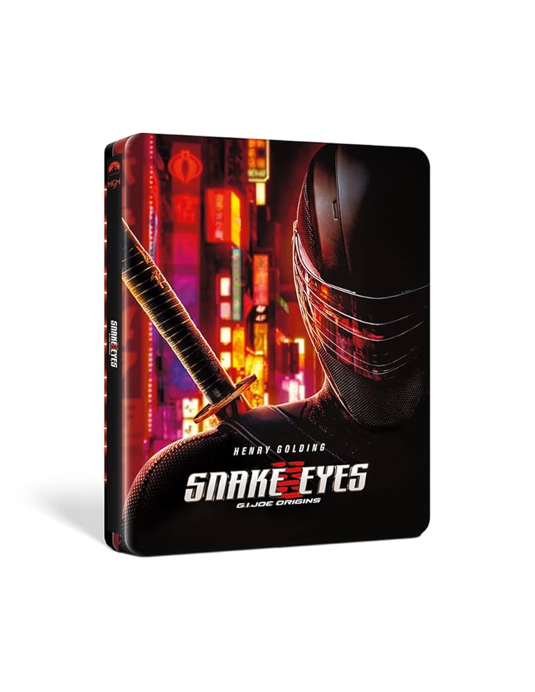 G.I.ジョー 漆黒のスネークアイズ スチールブック 4K UHD Amazon.co.jp | G.I.ジョー：漆黒のスネークアイズ 限定スチール