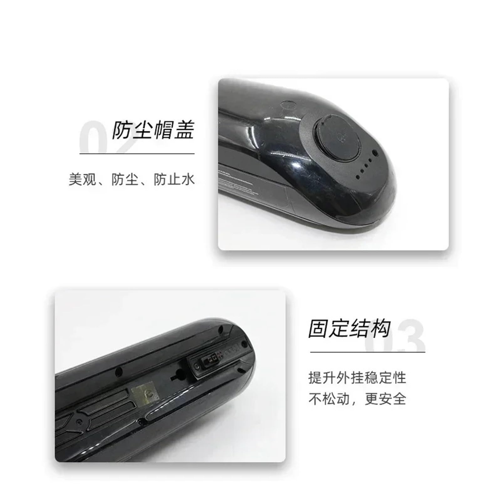Batteria esterna da 36 V e 5200 mAh, compatibile con accessori for scooter Ninebot Segway ES1/ ES2/ ES3/ ES4.