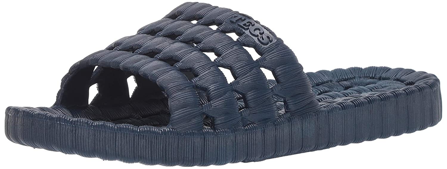 Women's Flexible PVC Lightweight Relax Water Sandal | Open Toe Slipper with Drainage Hole for Beach, Showers, Dorms, & Outdoor