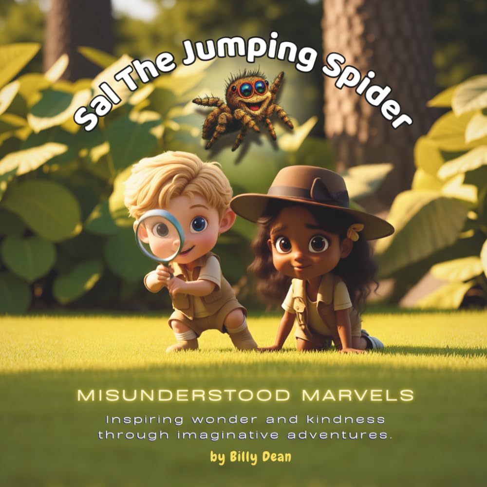 Sal The Jumping Spider: 8 Eyes, 8 Legs, Big Moves! (Misunderstood Marvels: Inspiring Wonder and Kindness Through Imaginative Adventures)