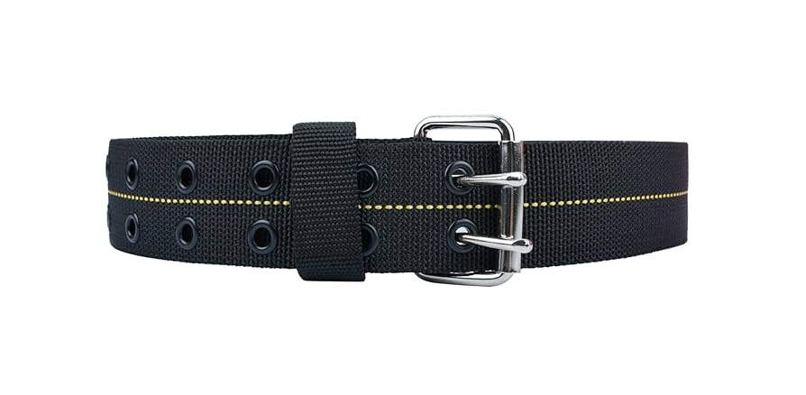 Zeluga 20-202 2in. Adjustable Heavy Duty Tool Belt, Black