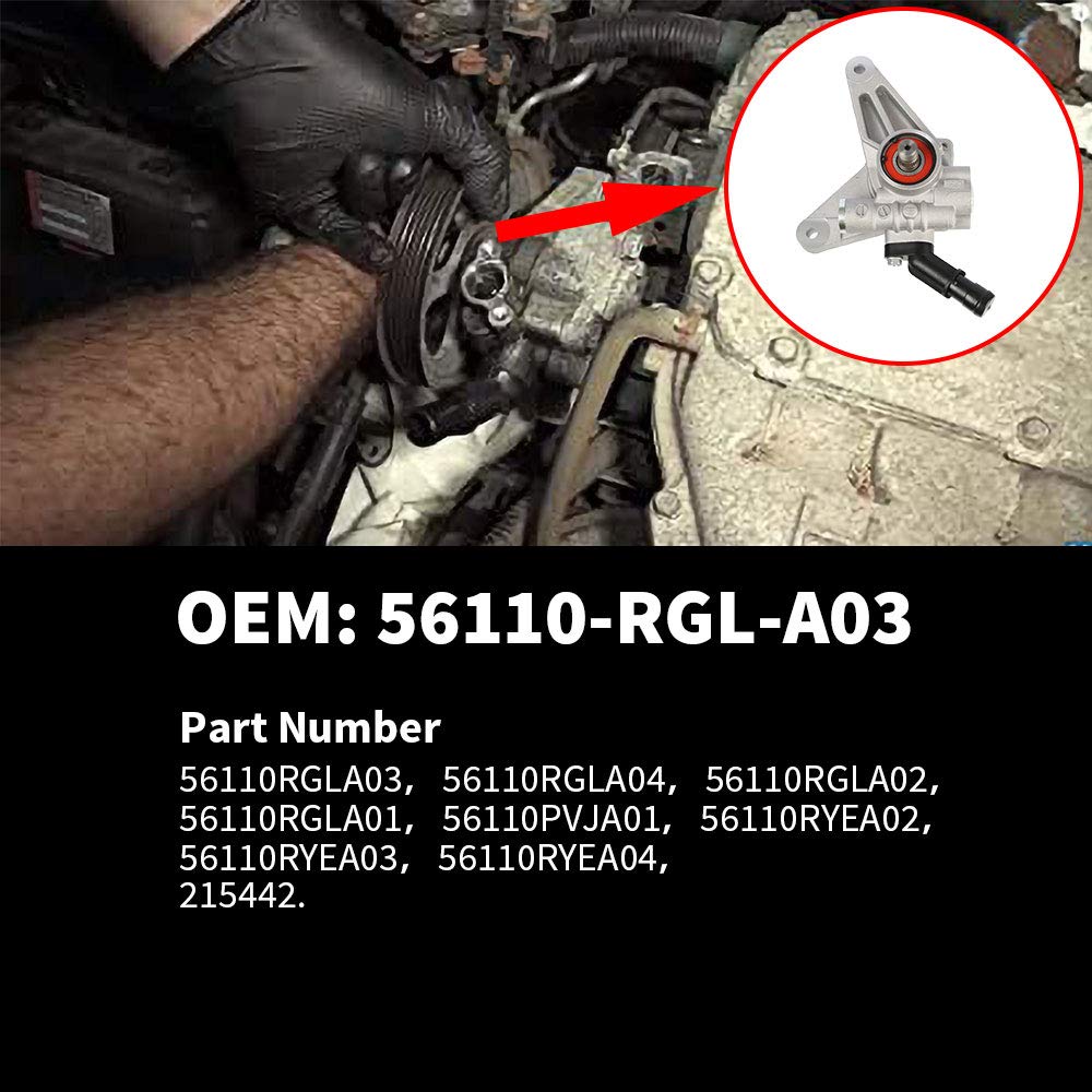 Hi-PDG  SWSD Power Steering Pump Reference OEM 56110-PNB-A01 56110