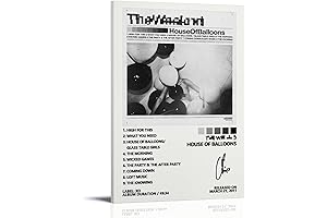 House of Balloons Music Album Cover Poster