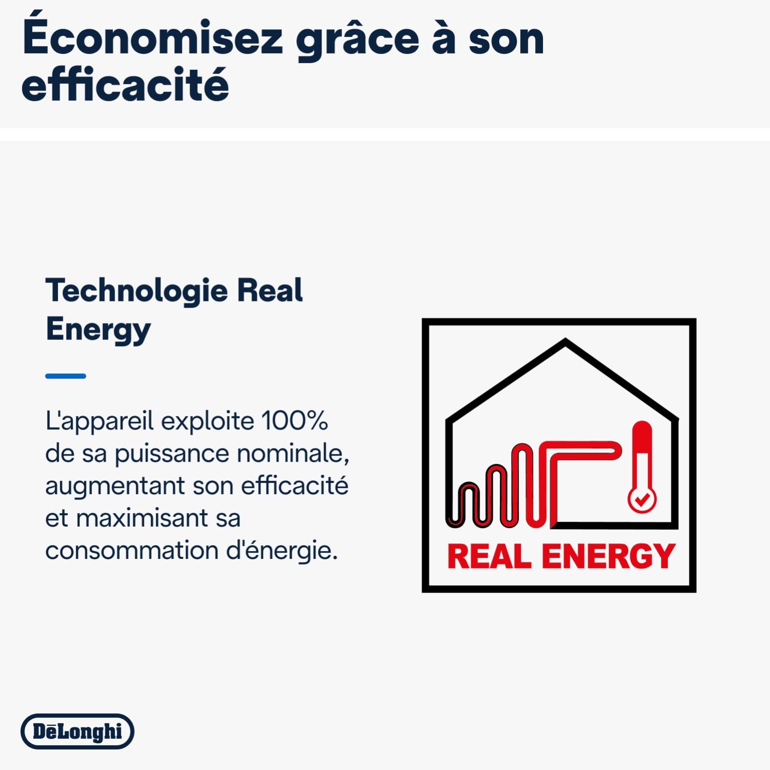 De'Longhi Radia S - Radiateur à Huile pour Pièces jusqu'à 60m³, Chauffage Électrique avec Thermostat de Sécurité, 9 Éléments, Chauffage Personnalisé avec Antigel, Portable, 2000W, Blanc (TRRS0920)