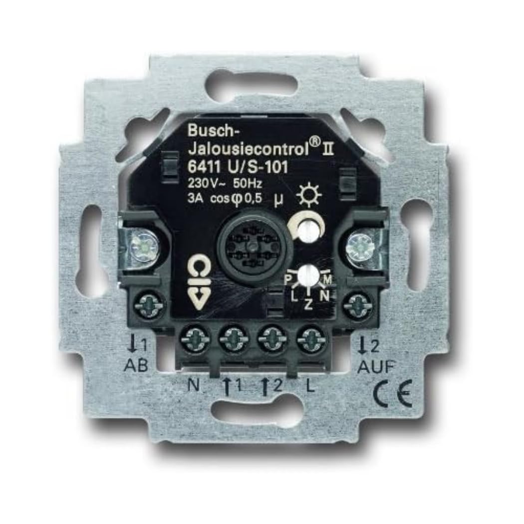 Busch-Jaeger 2309834 6411U/S-101 Busch-Jalousiecontrol II-Einsatz 6411 U/S-101