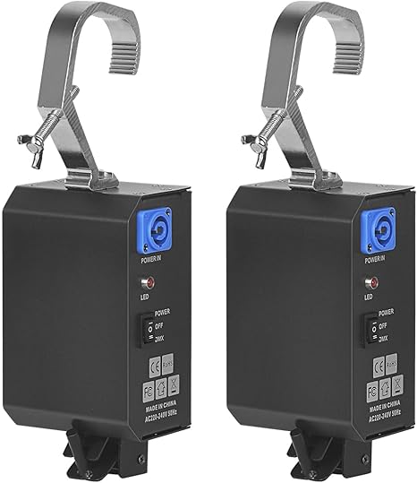 Stage Power Drop Machine DMX512 Power Control Exclusive Curtain Dropper for Stage Effects(2 pack)
