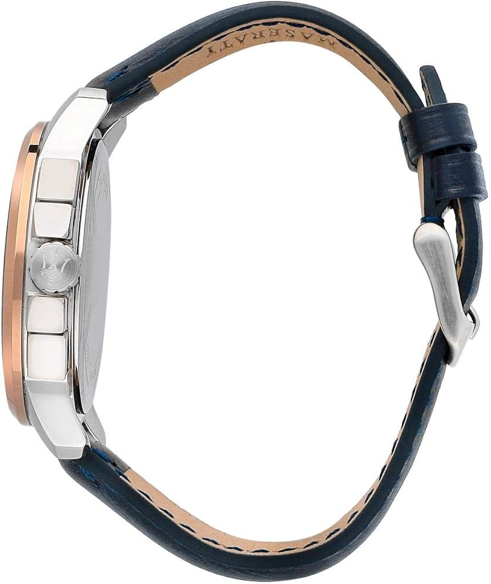 Maserati Successo Orologio Uomo, Cronografo, in Acciaio, PVD Oro Rosa, Pelle naturale - R8871621015 Maserati Successo Orologio Uomo, Cronografo, in Acciaio, PVD Oro Rosa, Pelle naturale - R8871621015