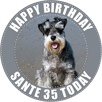 schnauzer cake