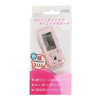 Amazon | シチズン(CITIZEN) デジタル歩数計 peb ピンク TW610
