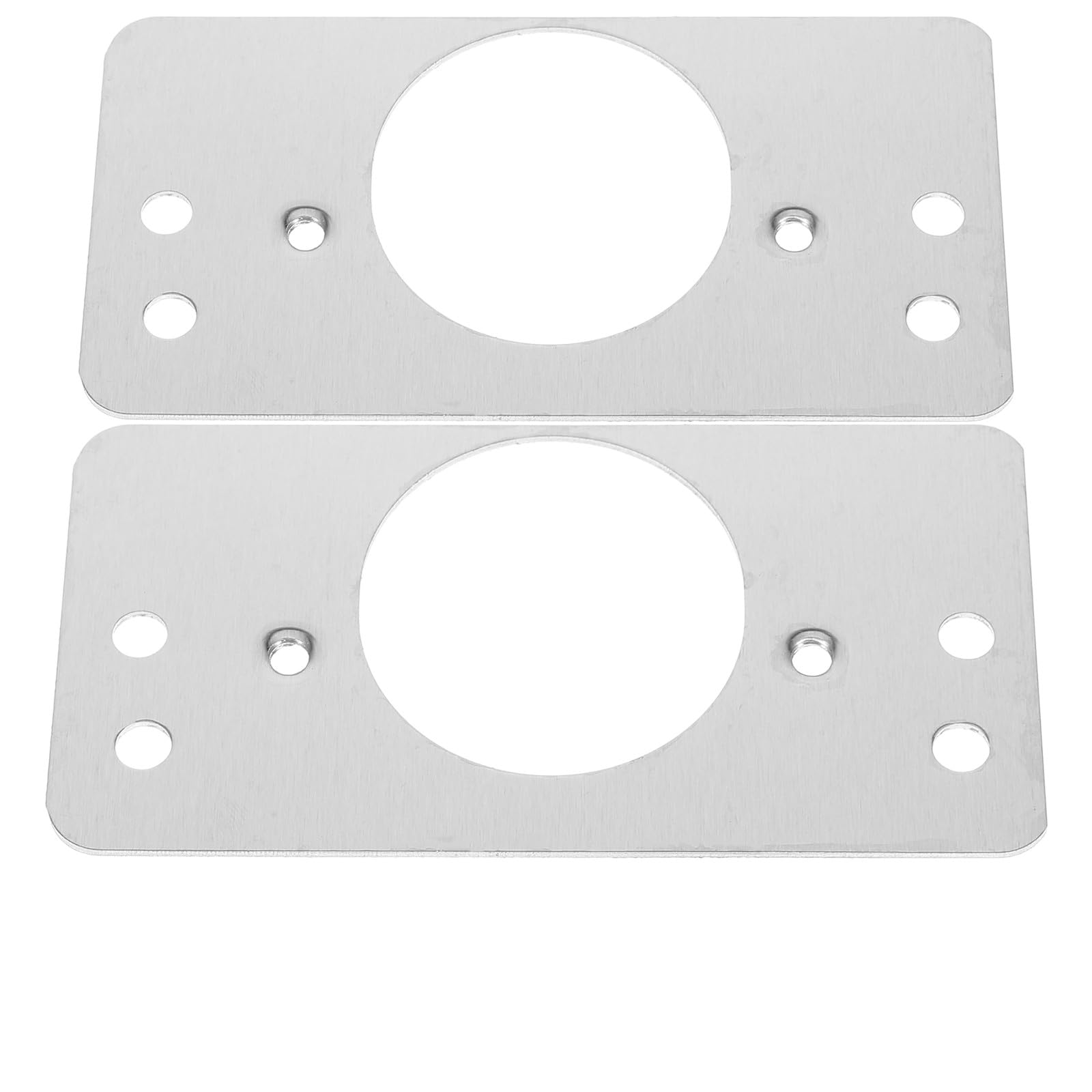 Placa de refuerzo para puerta de garaje en acero inoxidable engrosado, pack de 8 soportes