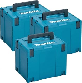 Makita Triple Pack 821552-6 MakPac Type 4 Stacking Connector Case 396mmx 296mmx 315mm Pack of 3